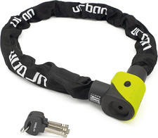 10K120 Antifurto Moto, Lucchetto Bici Omologato ART***, Catena Alta Sicurezza Ac