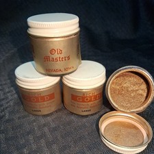 Vintage Old Masters Embossing Powder Super Fine Rich Gold 20 Grams 4 Containers