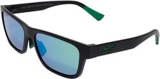 NEW Maui Jim KEOLA MJ628 Sunglasses Matte Black 100 AUTHENTIC
