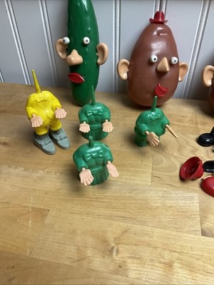 Vintage 1960's Hasbro Mr. Potato Head and Friends Picnic Pals Lot