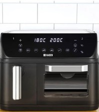 Haden Black 12L Dual Drawer Air Fryer RRP £99