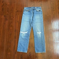 Vtg 70s 80s Levis 501xx Denim Jeans Size 32x30 Made In USA Medium Wash