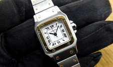 CARTIER Santos Lady 24 mm Carrée 0902 Automa...