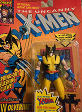 ToyBiz X-Men Wolverine 2nd Edition Action Figure w/ Trading Card Plastic