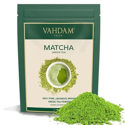 VAHDAM, Matcha Grüntee Pulver 50g