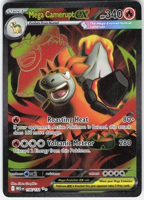 Mega Camerupt ex Holofoil NM[MEG - 156/132]