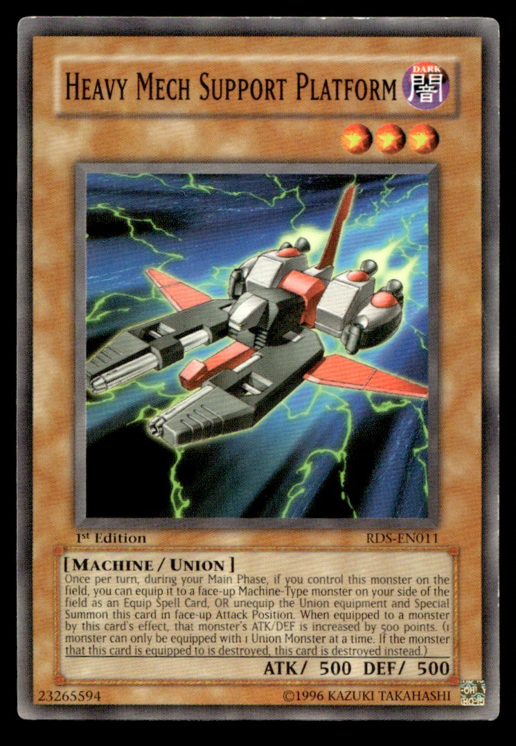Heavy Mech Support Platform RDS RDS-EN011 MP YuGiOh Buy 10 Get 10 Free | Free Sh