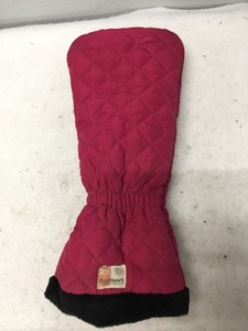 Ruff Hewn Ice Scrape Mitt Insulated Pink Quilted NO SCRAPER