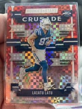 2024 Panini Rookies & Stars - Crusade Laiatu Latu #C-LLU Red Plaid (RC)