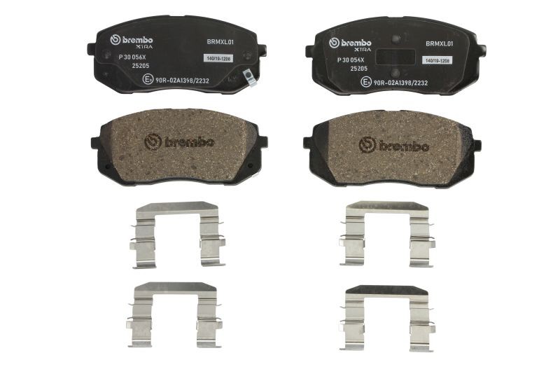 Front BREMBO P 30 056X Brake Pad Set, disc brake for HYUNDAI,HYUNDAI (BEIJING),J - Image 13