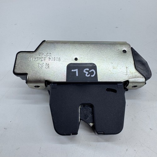 CITROEN C3 MK2 BOOT LOCK 9684648680 5DR REAR TAILGATE CATCH CLOSE 13-16 - Picture 9 of 13