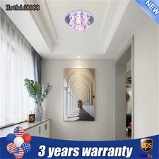 Modern Crystal LED Ceiling Lamp Flush Mount C...