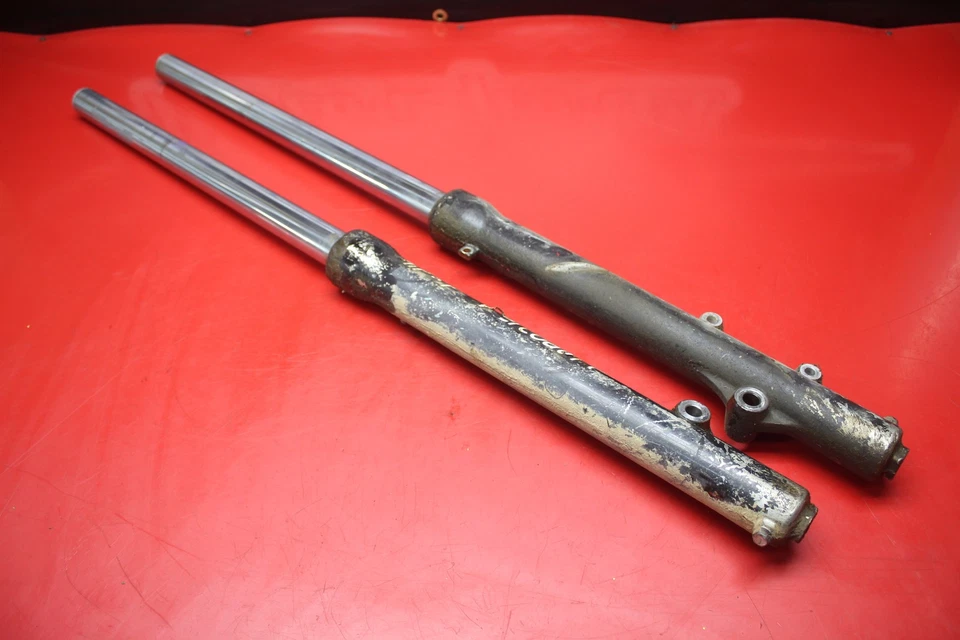 Honda CR80R 1994 horquilla delantera derecha izquierda amortiguadores Foto 2 de 4