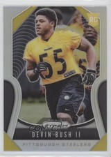 2019 Panini Prizm Rookies Silver Prizm Devin Bush II #313 4l6