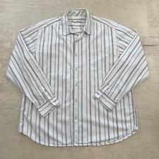 Tommy Bahama Long Sleeve Button-Up Shirt Striped Men's XL