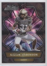 2021 Wild Card Alumination Holo-Lux Black 6/75 Aaron Robinson Rookie RC 0us4. rookie card picture