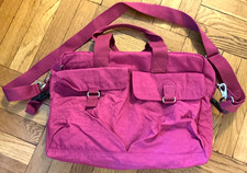 Kipling Alanna Diaper Bag TM5266 - Very Berry Pink - 15.5"x12"x6.5" MINT