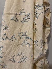 Kate Quinn Organic Cotton Origami Paper Planes Fitted Crib Sheet