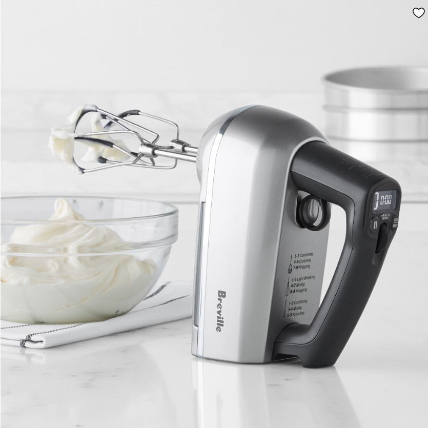 Breville Handy Mix Scraper 9-Speed Hand Mixer