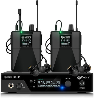 PRO ST-102 UHF Stereo Wireless in Ear Monitor System,Wireless IEM with Bodypacks
