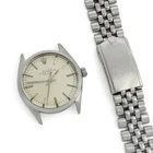 Men's Rolex Air-King Silver Dial Ref.#5500 34mm Watch Head w/Bracelet #W315-1