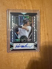 2024 Leaf Collective - Hideki Matsui - Press Pass Silver Shimmer Auto #d 2/3