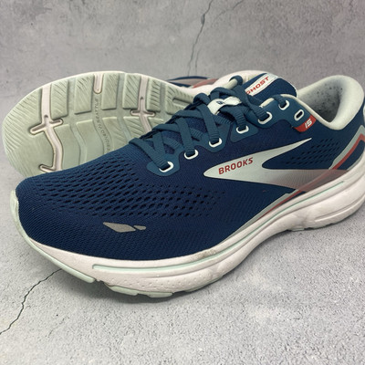 Brooks Womens Ghost 15 1203801B497 Green Running Shoes Sneakers Size 10 M (B)