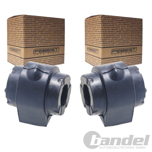 2X Febest 20Mm Stabilager Vorne Passend FüR Land Rover Discovery Freelander-image