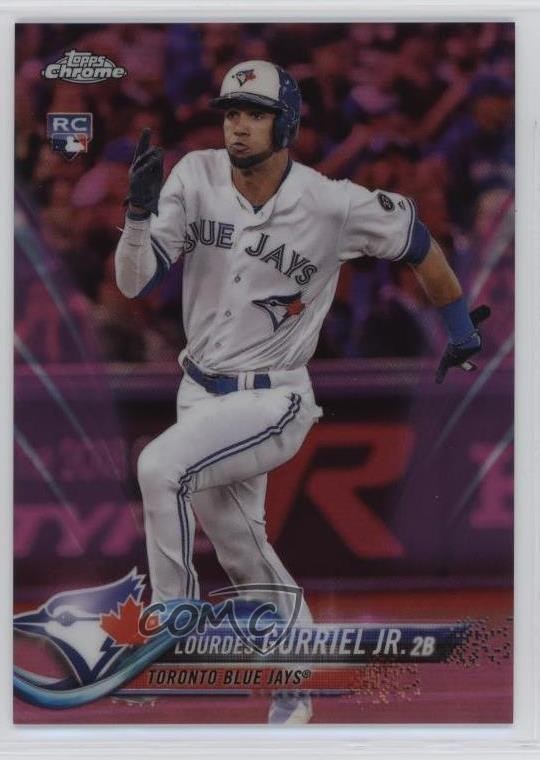 2018 Topps Chrome Update Target Exclusive Pink Refractor Lourdes Gurriel Jr 0x4h