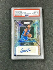 2023 Prizm CASON WALLACE Rookie Sensational SIG-MOJO AUTO #/25 RC PSA 10 - POP 4