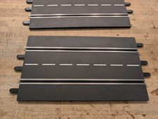  2 Carrera 1:24 1:32 Full Straight Track Black Pair Digital