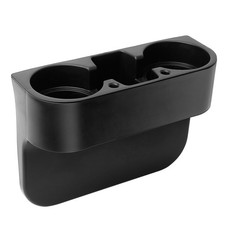 Car Seat Gap Organizer Black Drink Holder Console Side Pocket