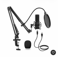 TONOR Q9 USB Studio Microphone HAS EVERYTHING  nothing wrong with it