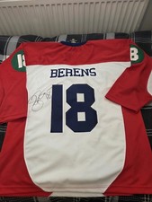 Game Worn Hockey Jersey Superleague Allstars Sean Beren Belfast Giants