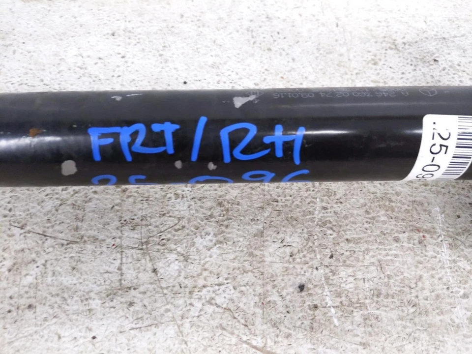 Eixo de transmissão 2015-2020 Mercedes-Benz Gla250 2.0T Fwd passageiro dianteiro Cv eixo - Imagem 3 de 4