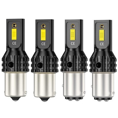 2/4stk 1156 1157 BA15S P 21W Bremslicht Lampe LED CANBUS Auto KFZ Standlicht YU