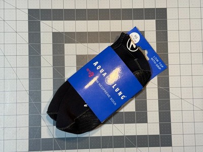 Aqua Lung Ergo Neoprene Sock - Low Top with Grip - Size XS - Brand New
