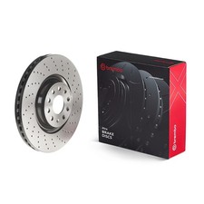 2x Bremsscheibe XTRA LINE - Xtra BREMBO 09.C306.1X für SKODA SEAT AUDI VW GOLF 7