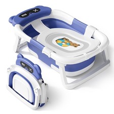 Ba era Plegable Para Bebes Tina Plegable De Vinilo Multifuncional Para Ba ar NEW