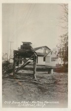 Postal RPPC Old Dove Nest Pio Pico Mansion Whittier CA Dovecote