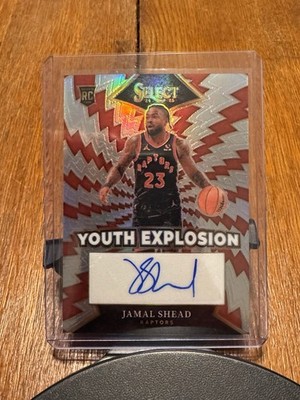 Panini Select Youth Explosion Prizm Jamal Shead Raptors Rookie #YE-JML