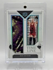 2024 National Treasures WWE Rob Van Dam #TM-RVD Time Line Materials HOLO #4/25