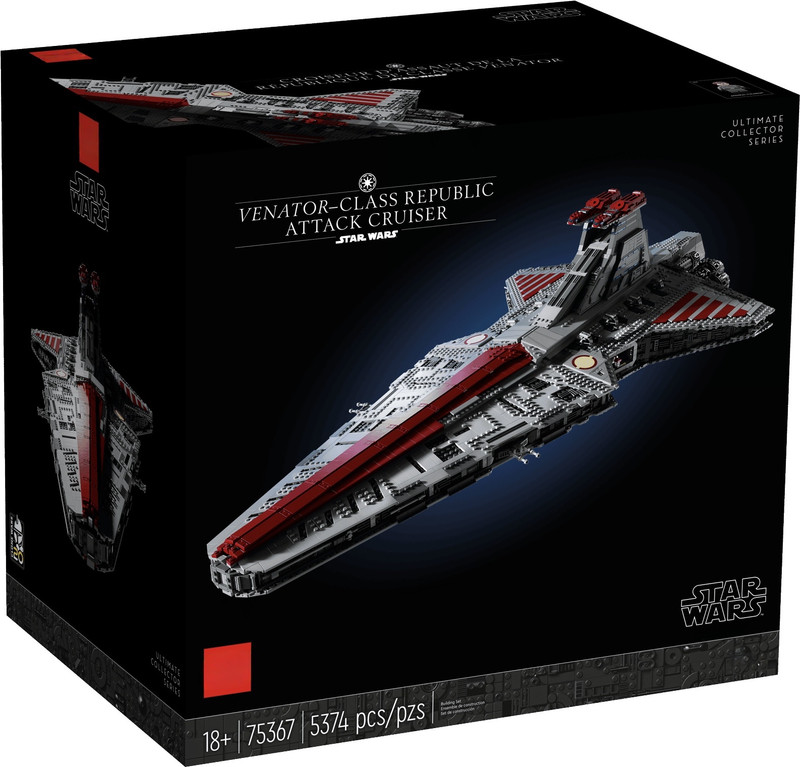 Star Wars: Venator-Class Republic Cruiser (75331)(1:1 REPLICA) BRAND NEW! BRICKS