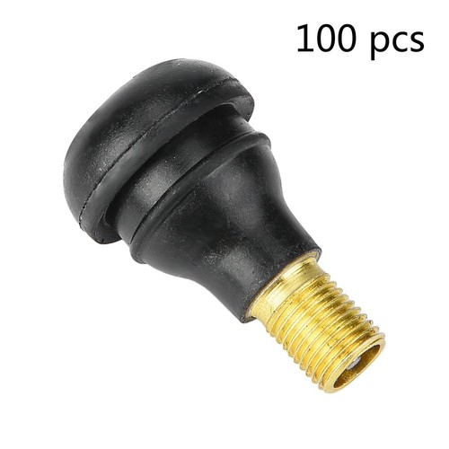 100 Pcs Car Motorcycle Universal Replacement Snap In Tire Tyre Valve Stem - Picture 5 of 13
