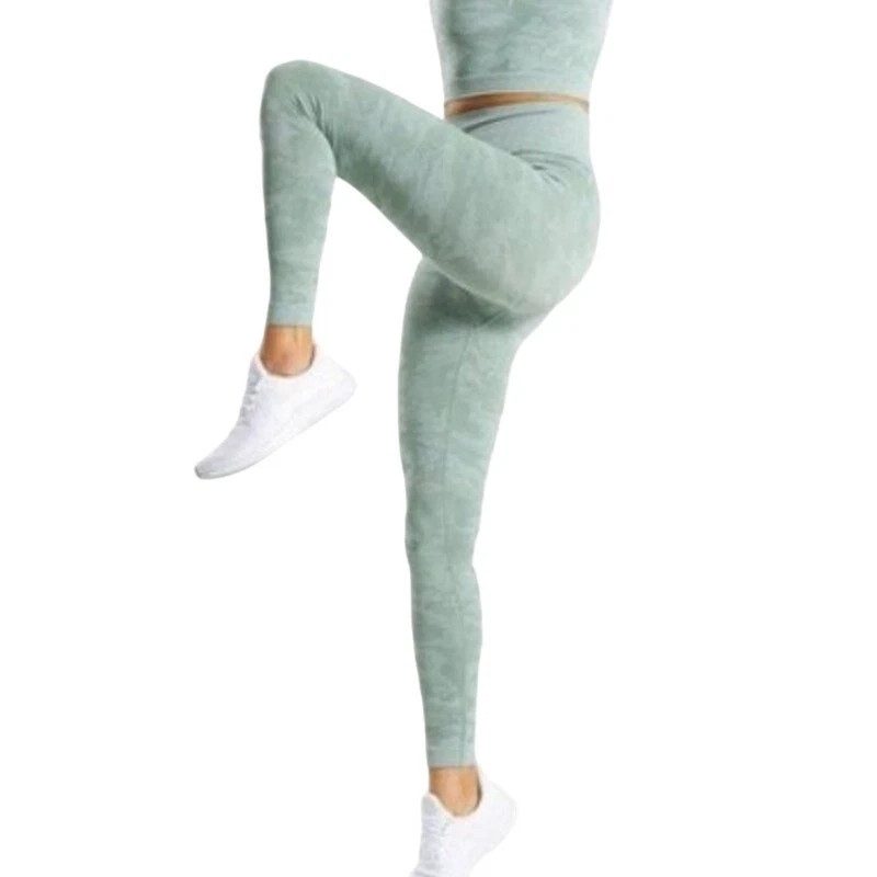 gymshark adapt seamless cropped camo workout yoga leggings