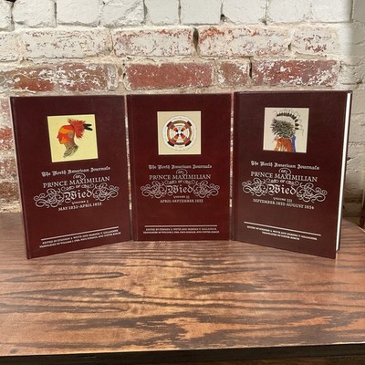 North American Journals Of Prince Maximilian Of Wied 3 Vols By Wied, Maximilian