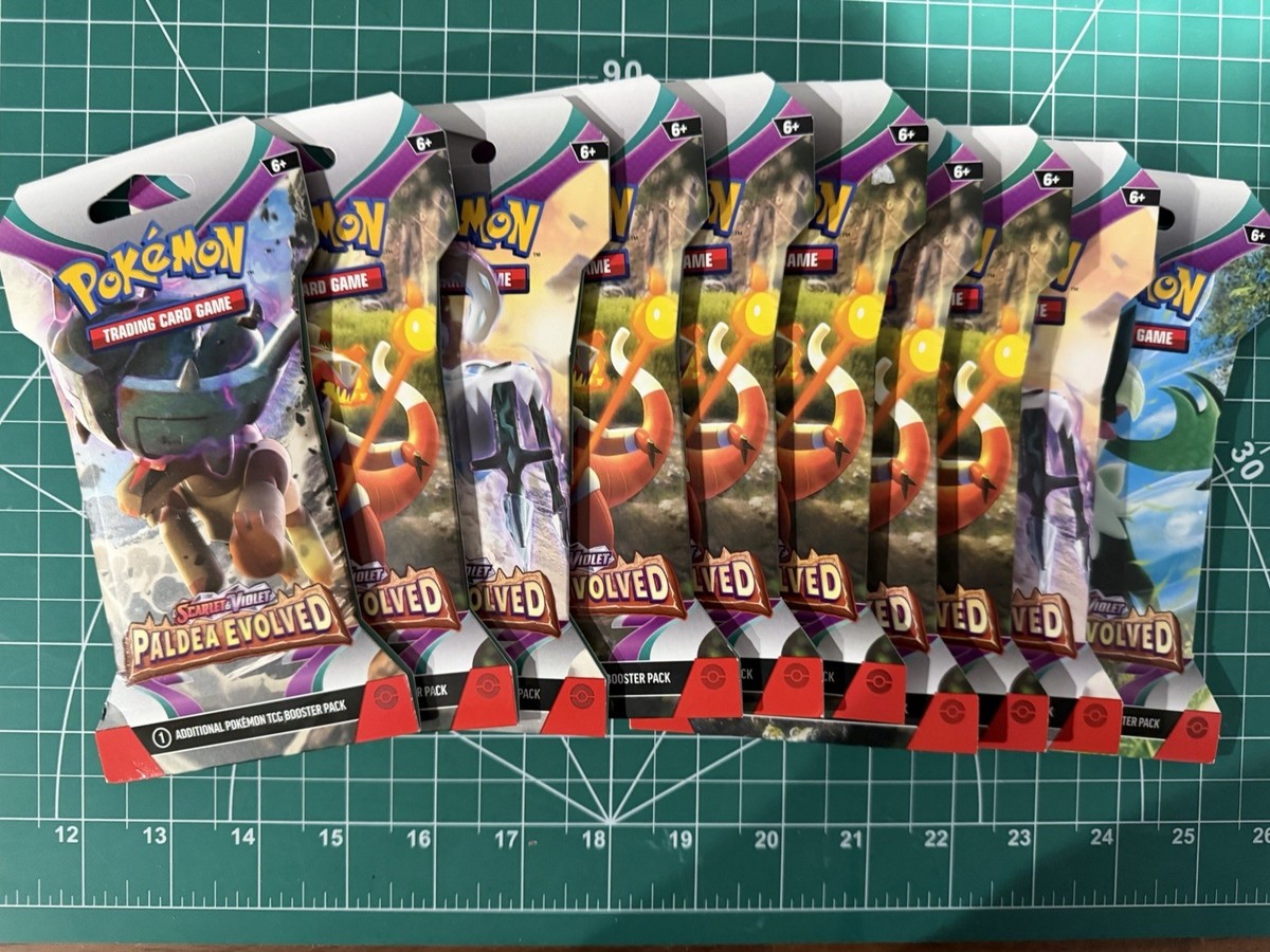 pokemon paldea evolved sleeved booster pack Amazon.com: Pokemon TCG: Scarlet & Violet-Paldea Evolved main image 1