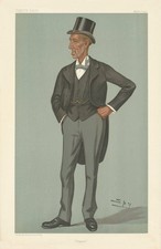 VANITY FAIR SPY CARTOON James Lowther 'Thanet' Kent. Politics 1900 old print