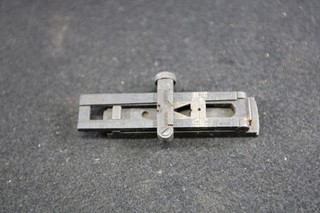 US Springfield 30 40 Krag Rear Ladder Sight w/ Peep Spring Excellent Cond NR .99