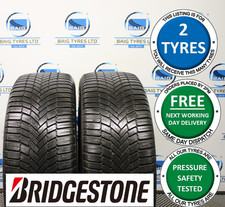 X2 PW 225/55R19 225 55 19 BRIDGESTONE WEATHER  A005 EVO 99V TYRES *5.5MM (6D)